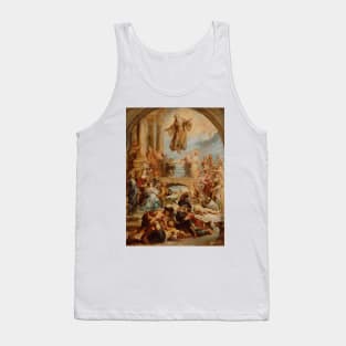 The Miracles of Saint Francis of Paola by Peter Paul Rubens Tank Top